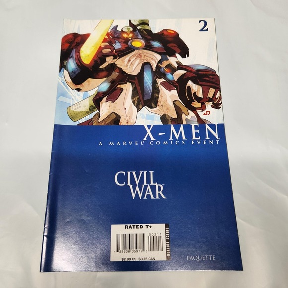 Marvel Comics X-Men Civil War #1-4 2006 Comic Book Lot - Picture 2 of 5